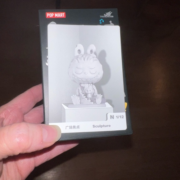 Pop Mart White Almost Hidden Monster Figurine-Sealed Bag - Picture 2 of 4